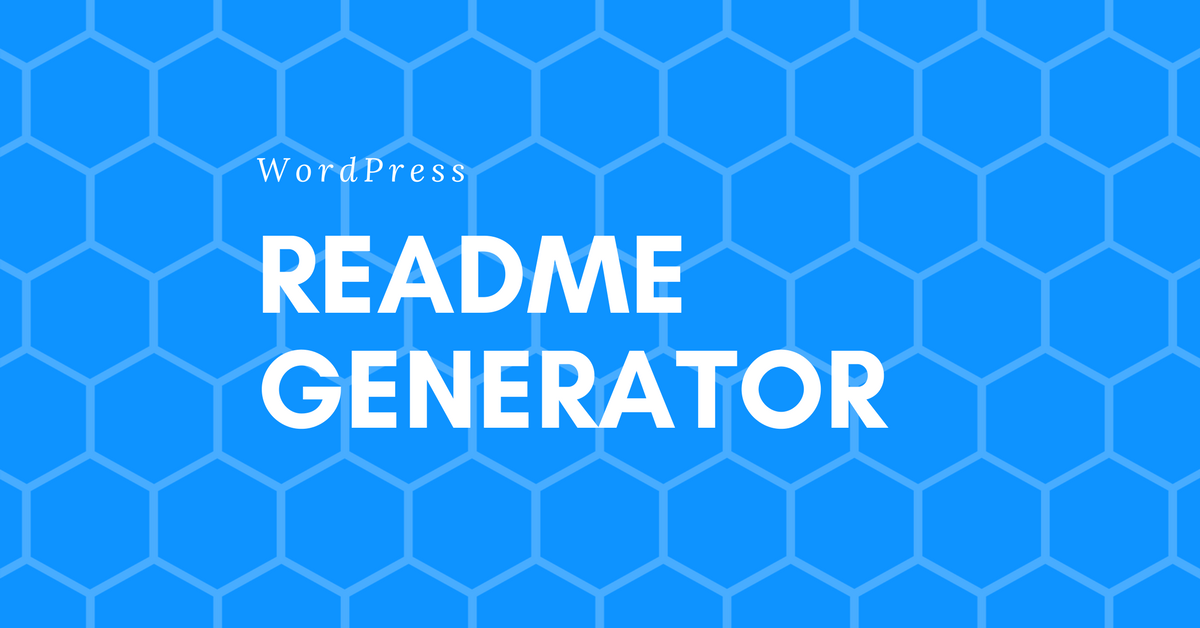 readme generator